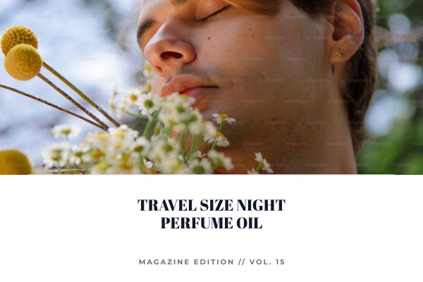 travel size night perfume oil