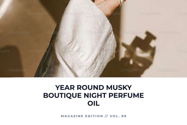 year-round musky boutique night perfume oil